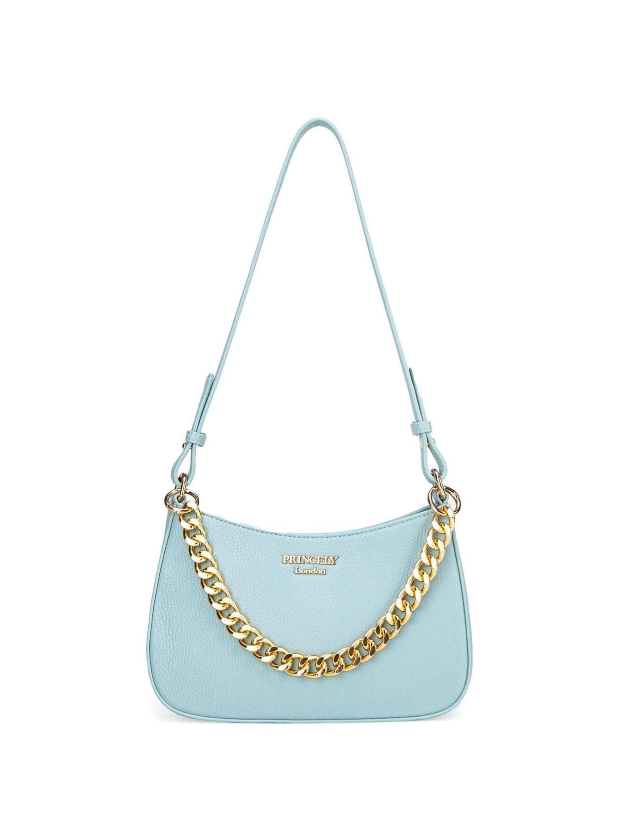 Sac bandoulière 'Jackie Alice x Limited Edition' Princely London en bleu : devant