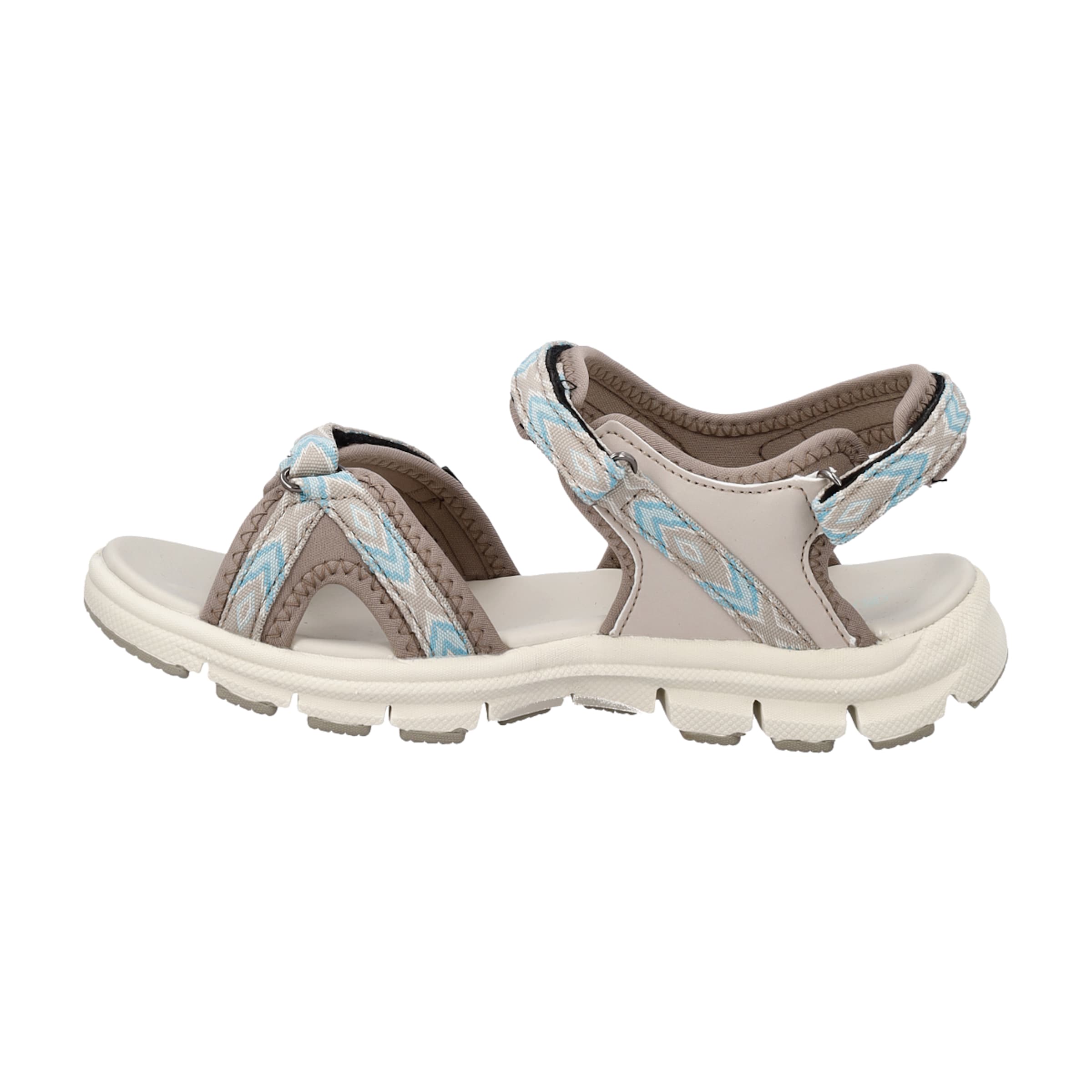 CMP Hiking Sandals in Beige: front