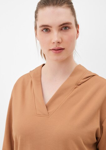 Sweat-shirt TRIANGLE en marron