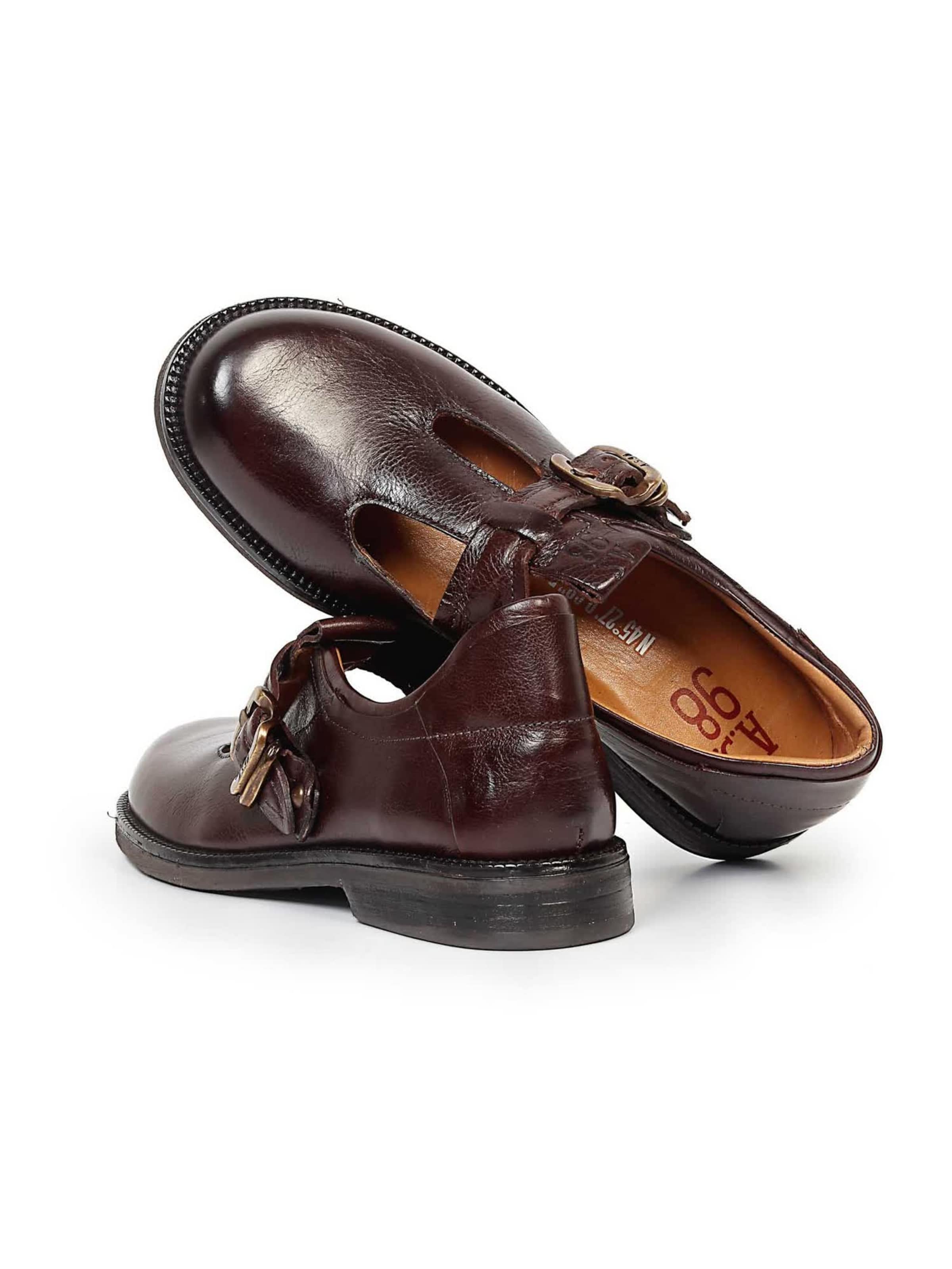 Mocassino ' ALISTAIR ' di A.S.98 in marrone: dietro