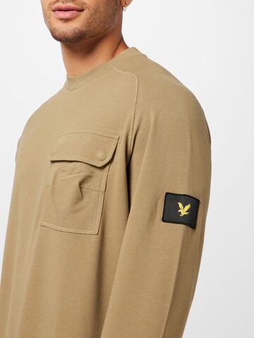 Lyle & Scott Sweatshirt i beige