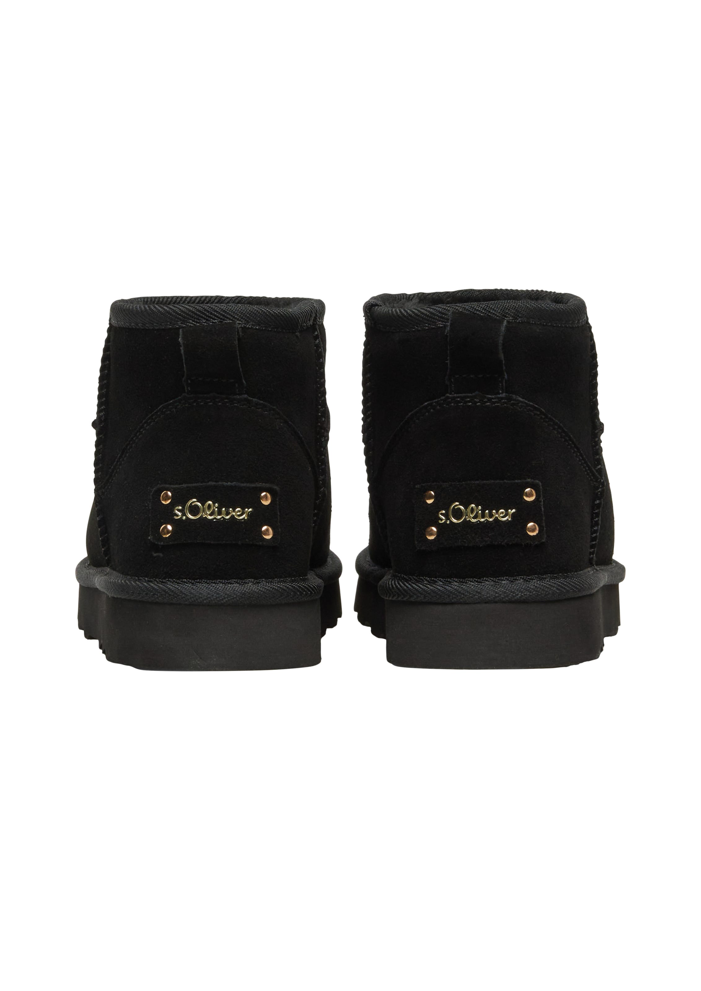 s.Oliver Snowboots in Schwarz