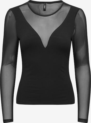 ONLY Shirt in Schwarz: Vorderseite