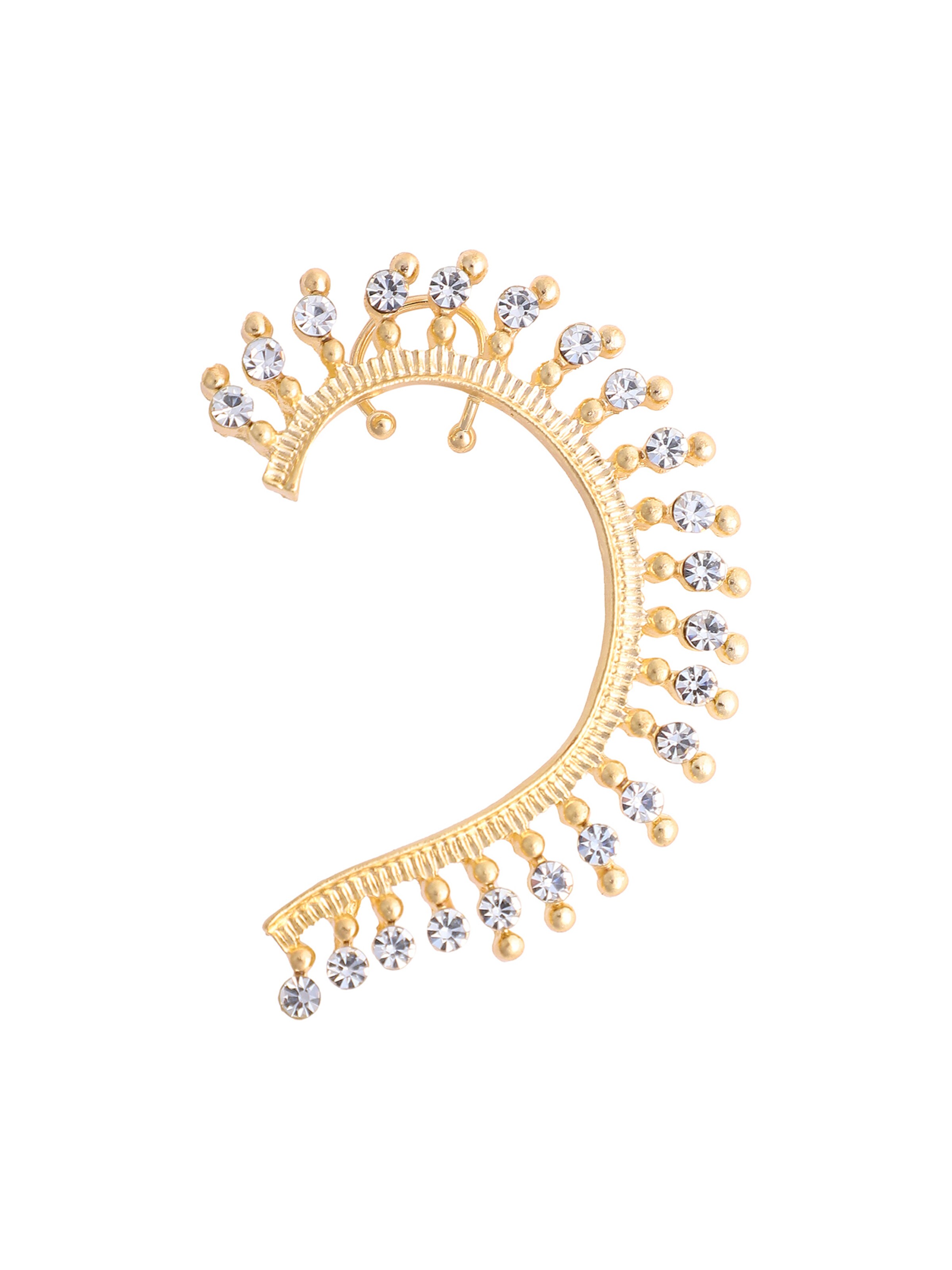 SOHI Oorbellen ' Pyari ' in Goud: voorkant