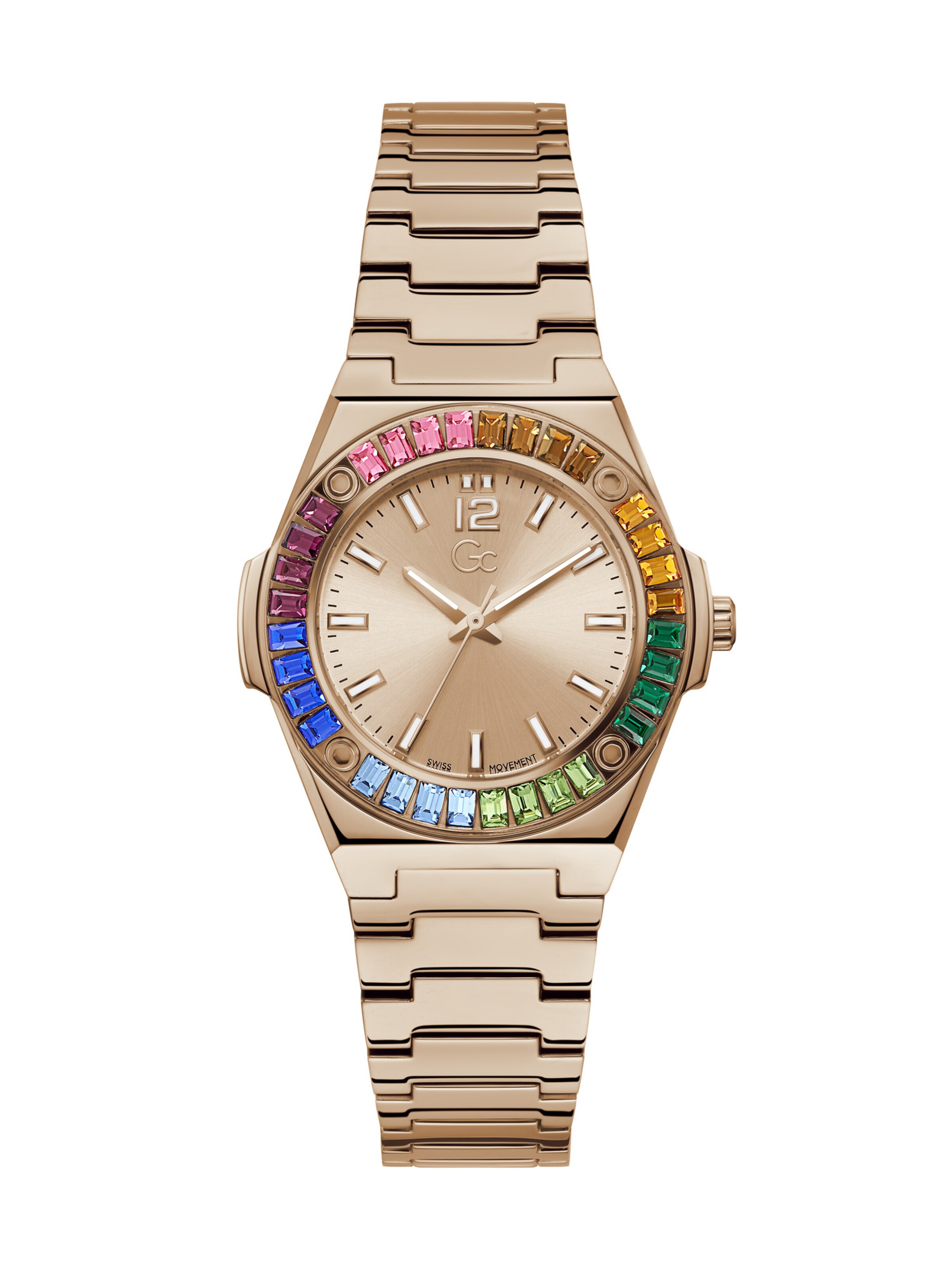 Gc Analog watch in Mixed colours: front