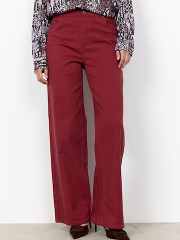 Soyaconcept Kalhoty 'SC-Bess 2-B Oxblood broek' – červená: přední strana
