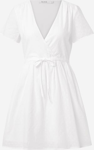NA-KD Šaty – bílá: přední strana