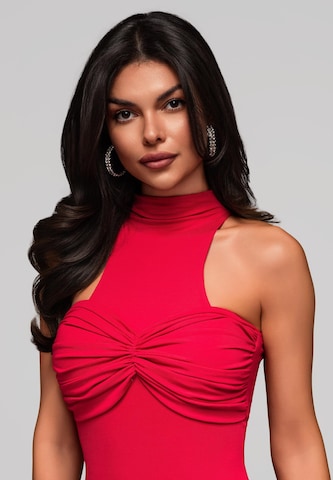 Ombre Evening dress in Red