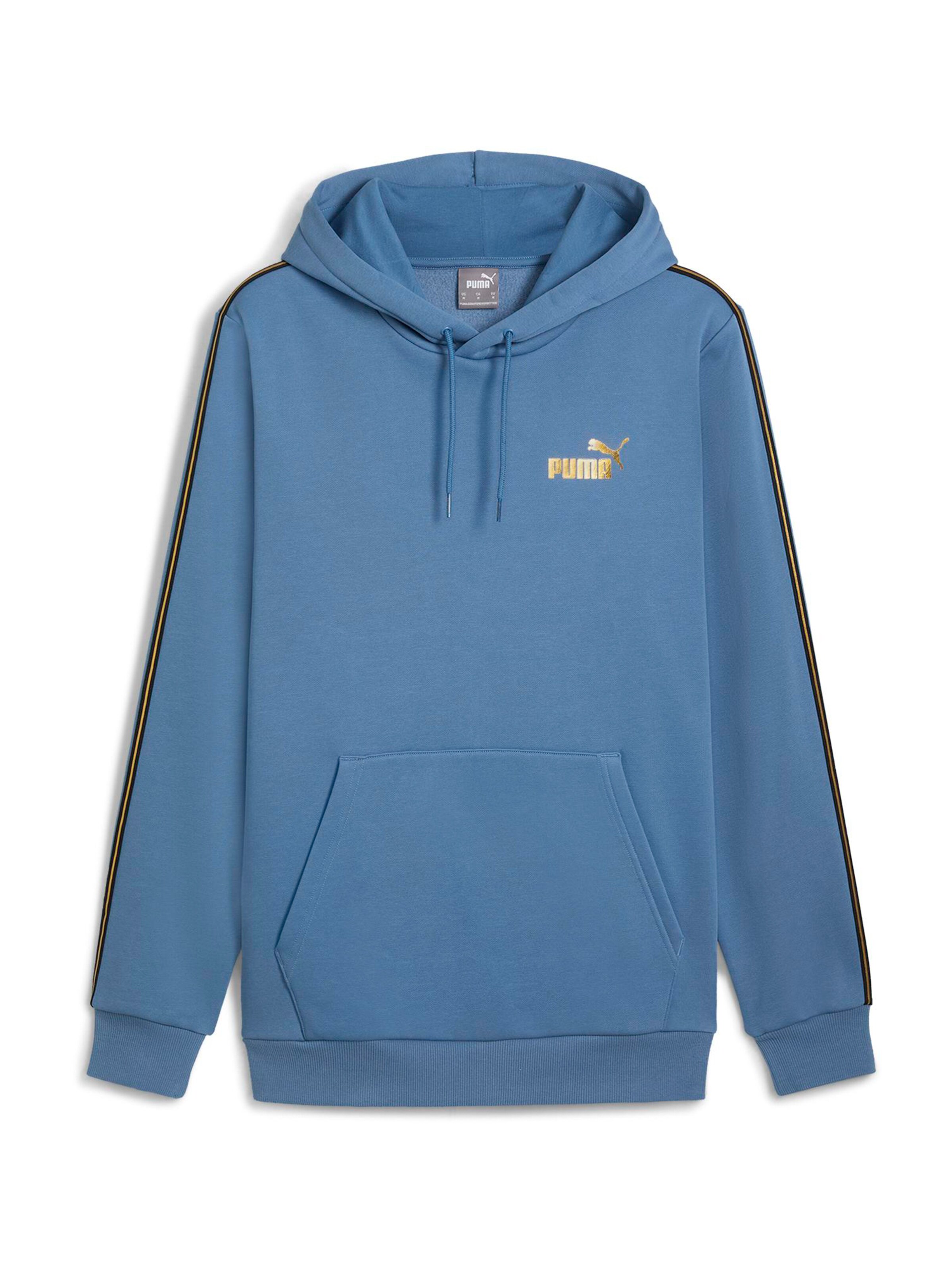 PUMA Athletic Sweatshirt 'ESS' in Blue: front
