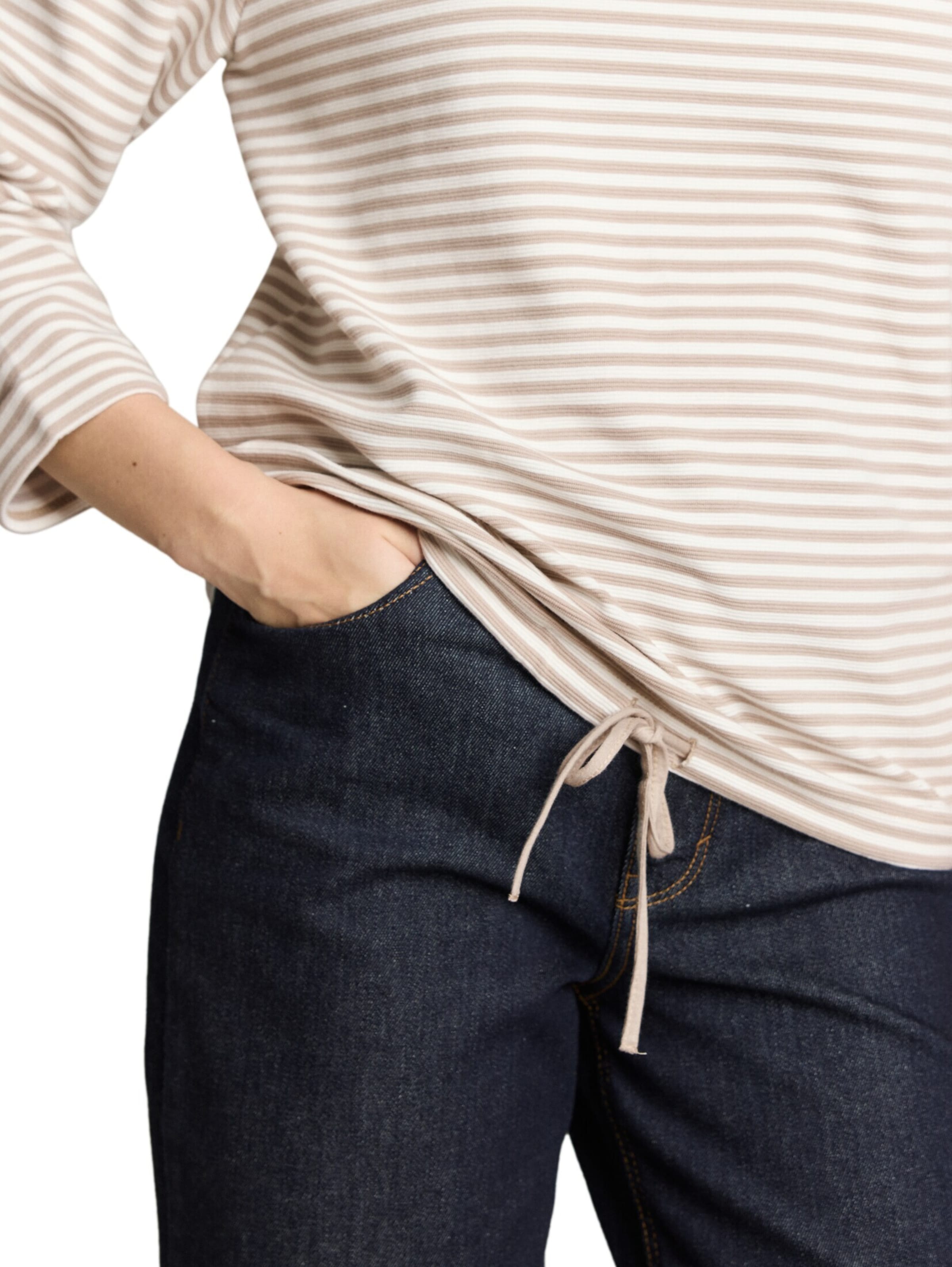 TOM TAILOR Shirt in Beige