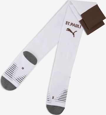 PUMA Sports socks 'FC St. Pauli 25/26' in White: front