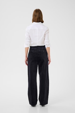 Wide Leg Pantalon à pince 'ToriIW' InWear en bleu