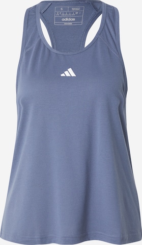 ADIDAS PERFORMANCE Sports Top 'Train Essentials' in Blue: front