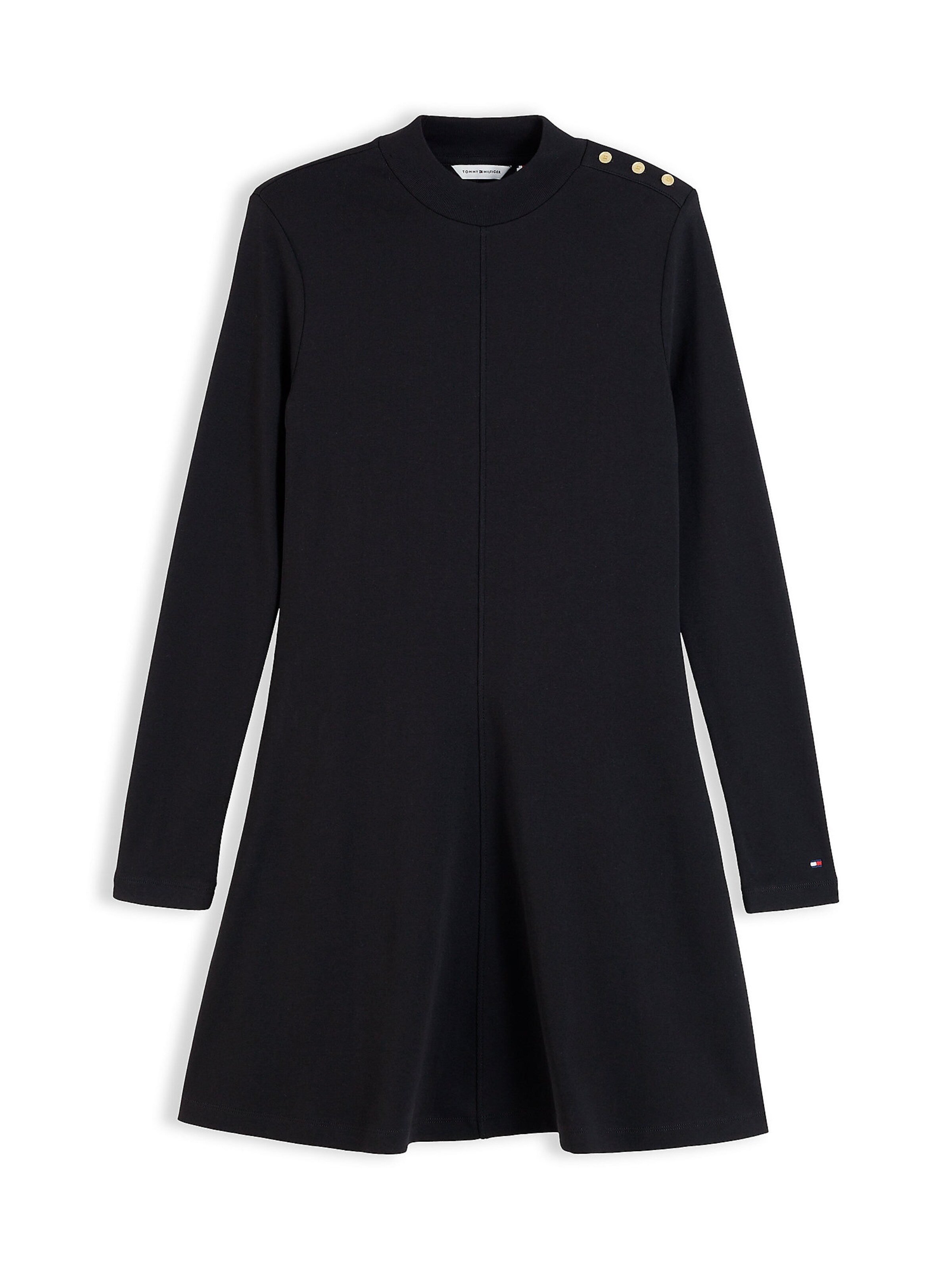 Rochie de la TOMMY HILFIGER pe negru: față