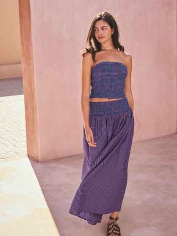 Next - Falda en lila: frente