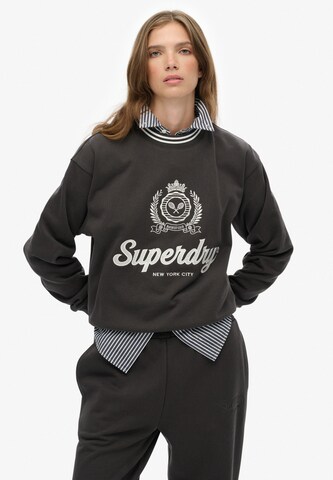 Pull-over Superdry en noir : devant