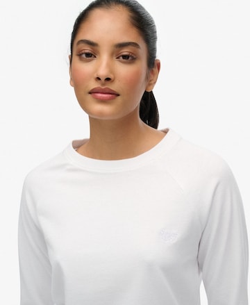 T-shirt 'Essential' Superdry en blanc