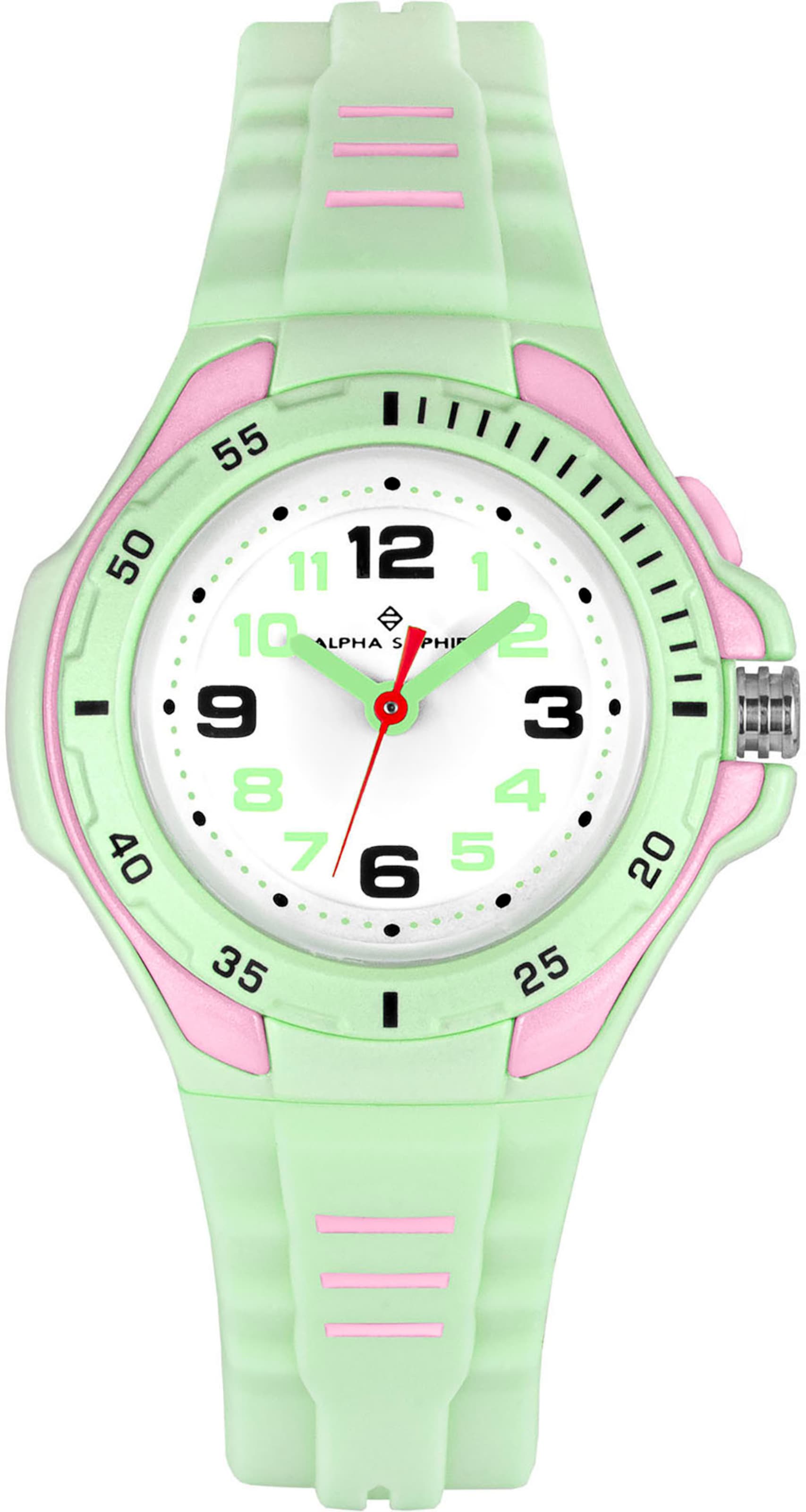 ALPHA SAPHIR Watch in Green: front