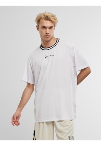 T-Shirt ' ' Karl Kani en blanc : devant