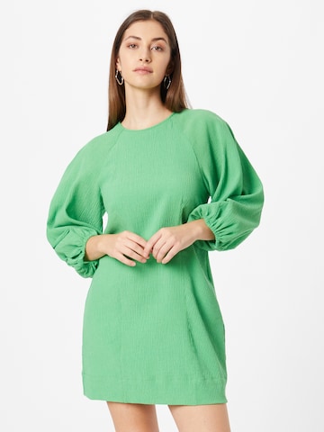 WOOD WOOD Φόρεμα 'Zola' σε πράσινο: μπροστά