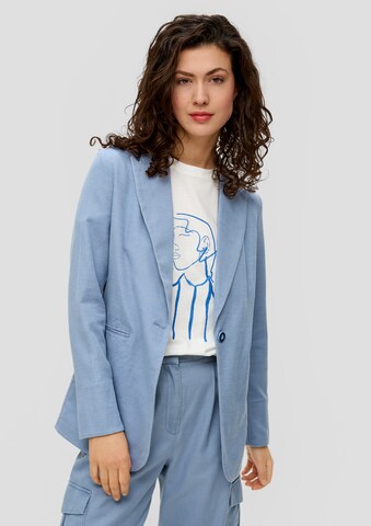 Blazer s.Oliver en bleu : devant