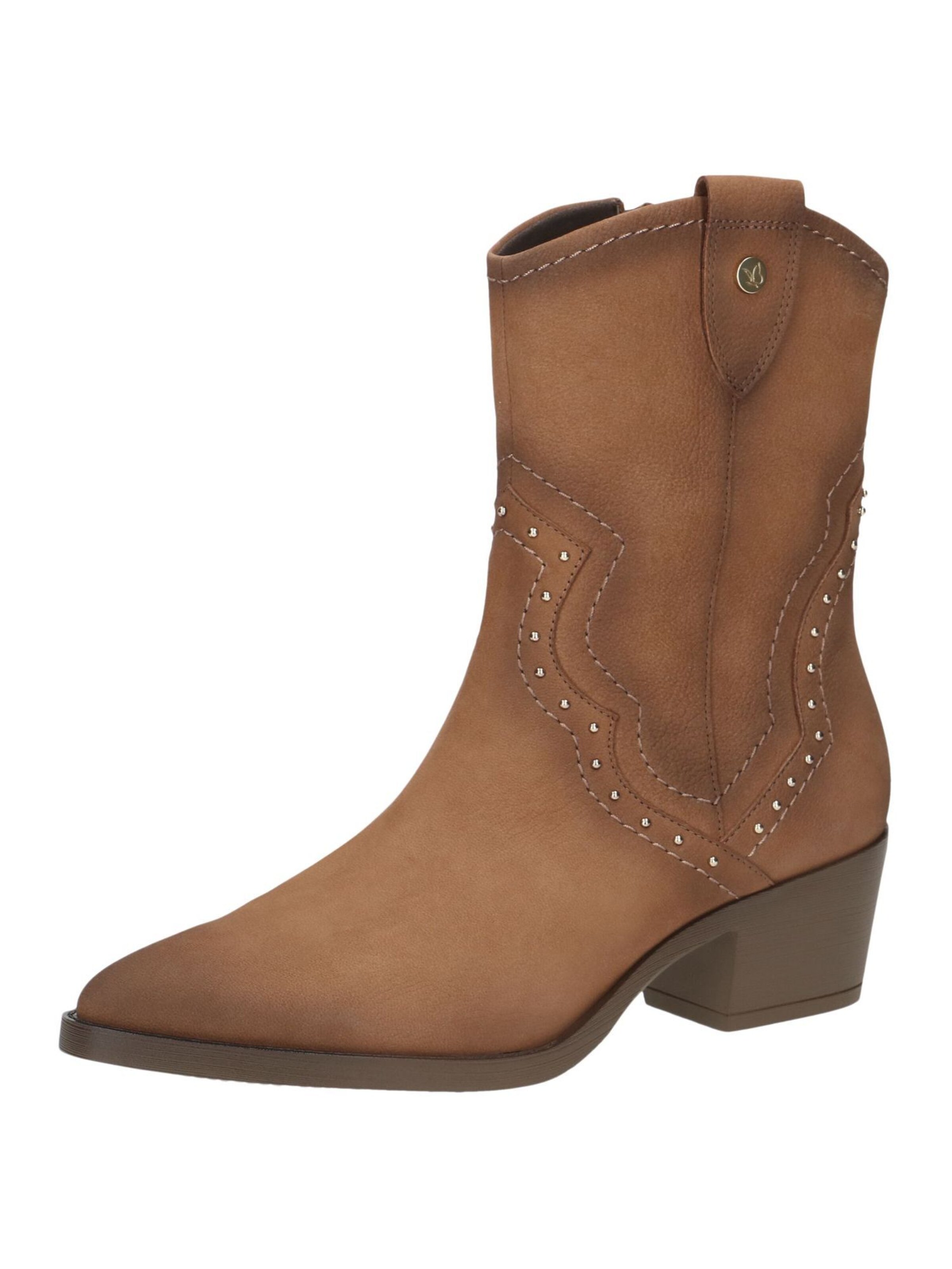 CAPRICE - Botas de cowboy em bege: frente