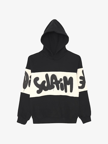 DISCLAIMER Sweatshirt 'Stripe' in Black: front