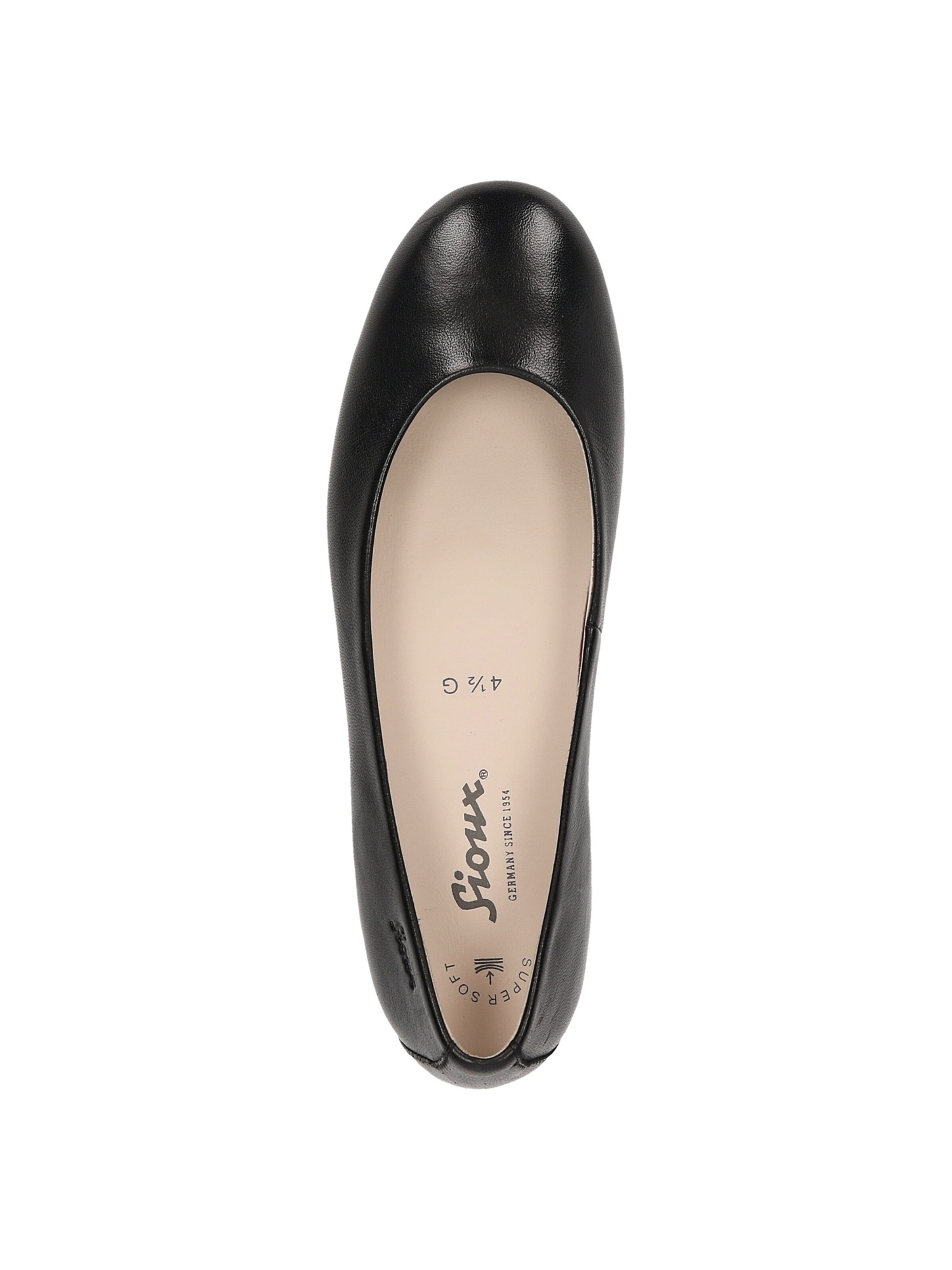 SIOUX Ballerina in Schwarz