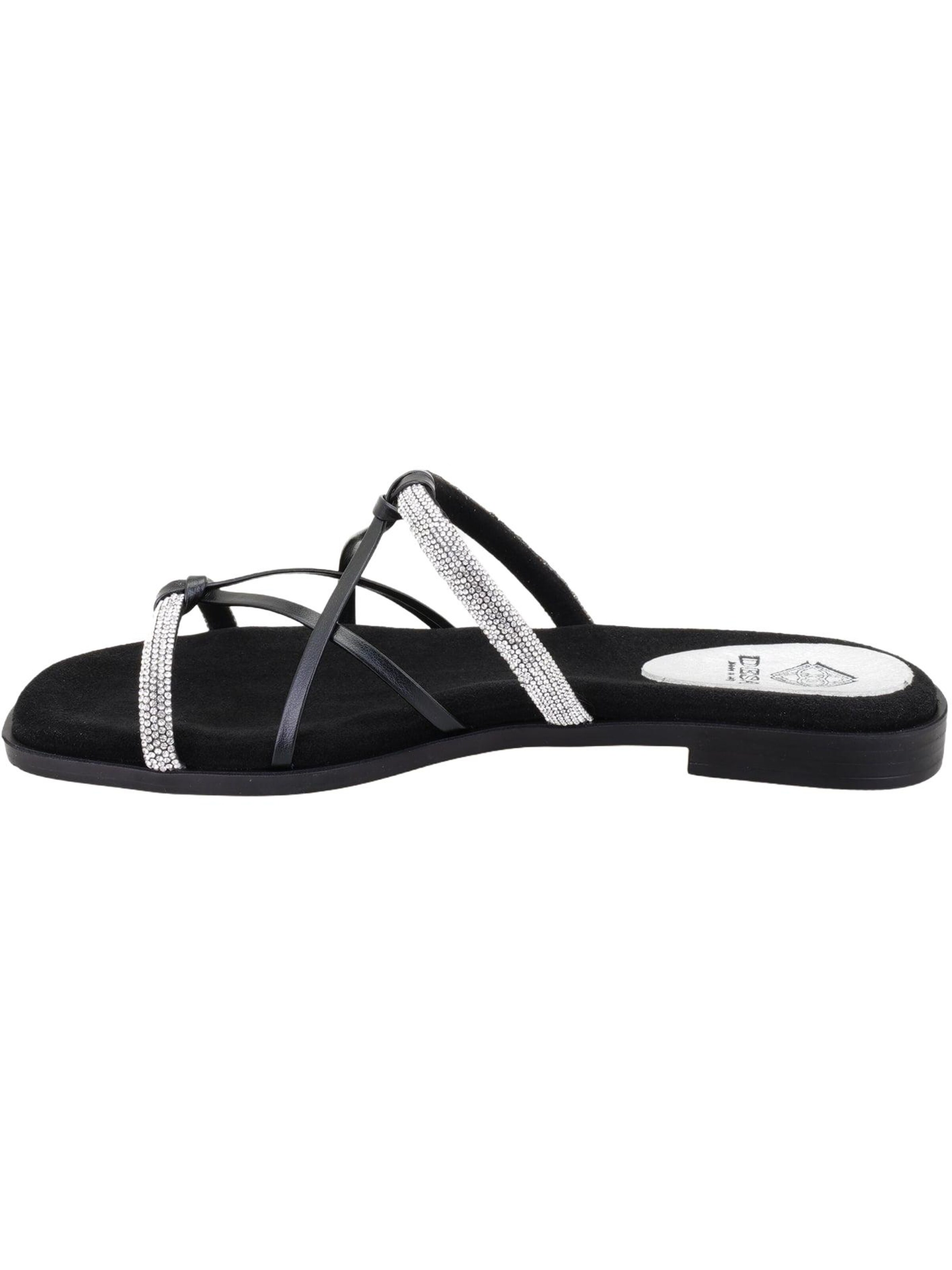 Desa Slipper 'Hausschuhe' in Black