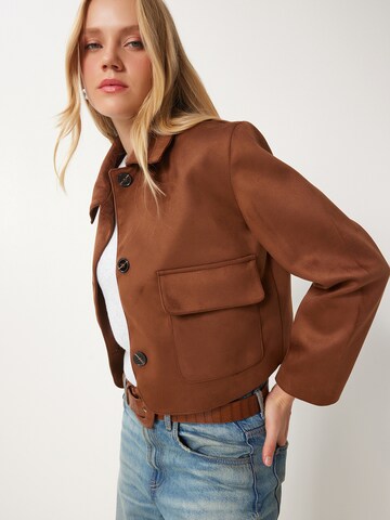 Happiness İstanbul Přechodná bunda – hnědá