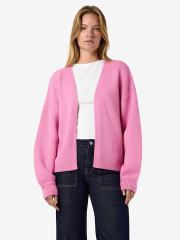 Cardigan 'NMMALIA' Noisy may en rose : devant