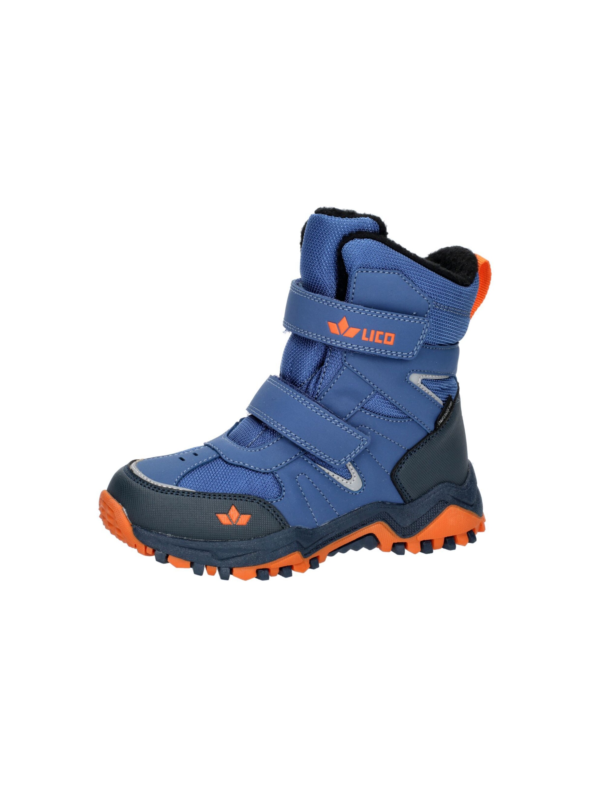 LICO Winterboot ' Sölve V ' in Blau: Vorderseite