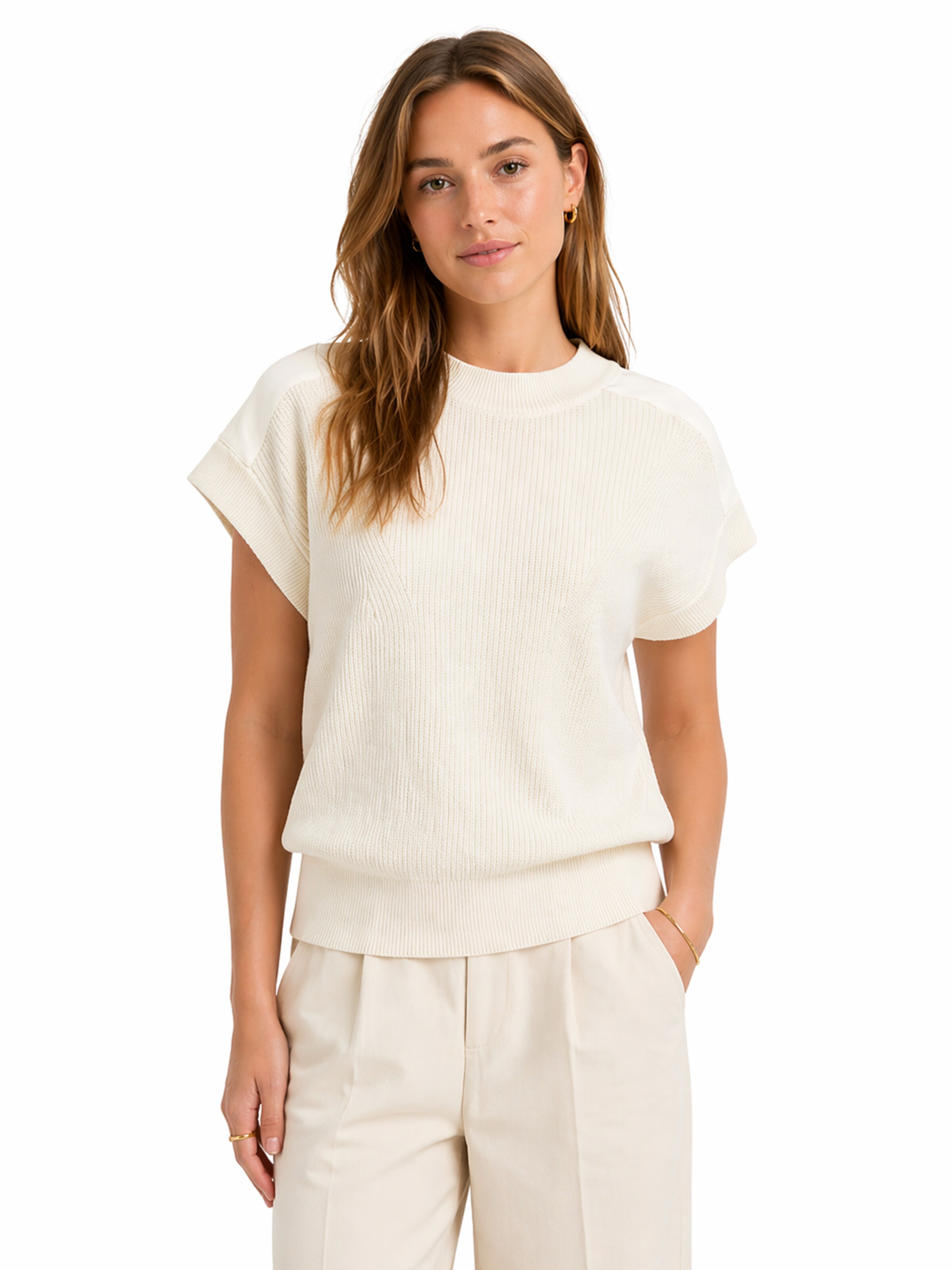 YAYA Shirt in Beige