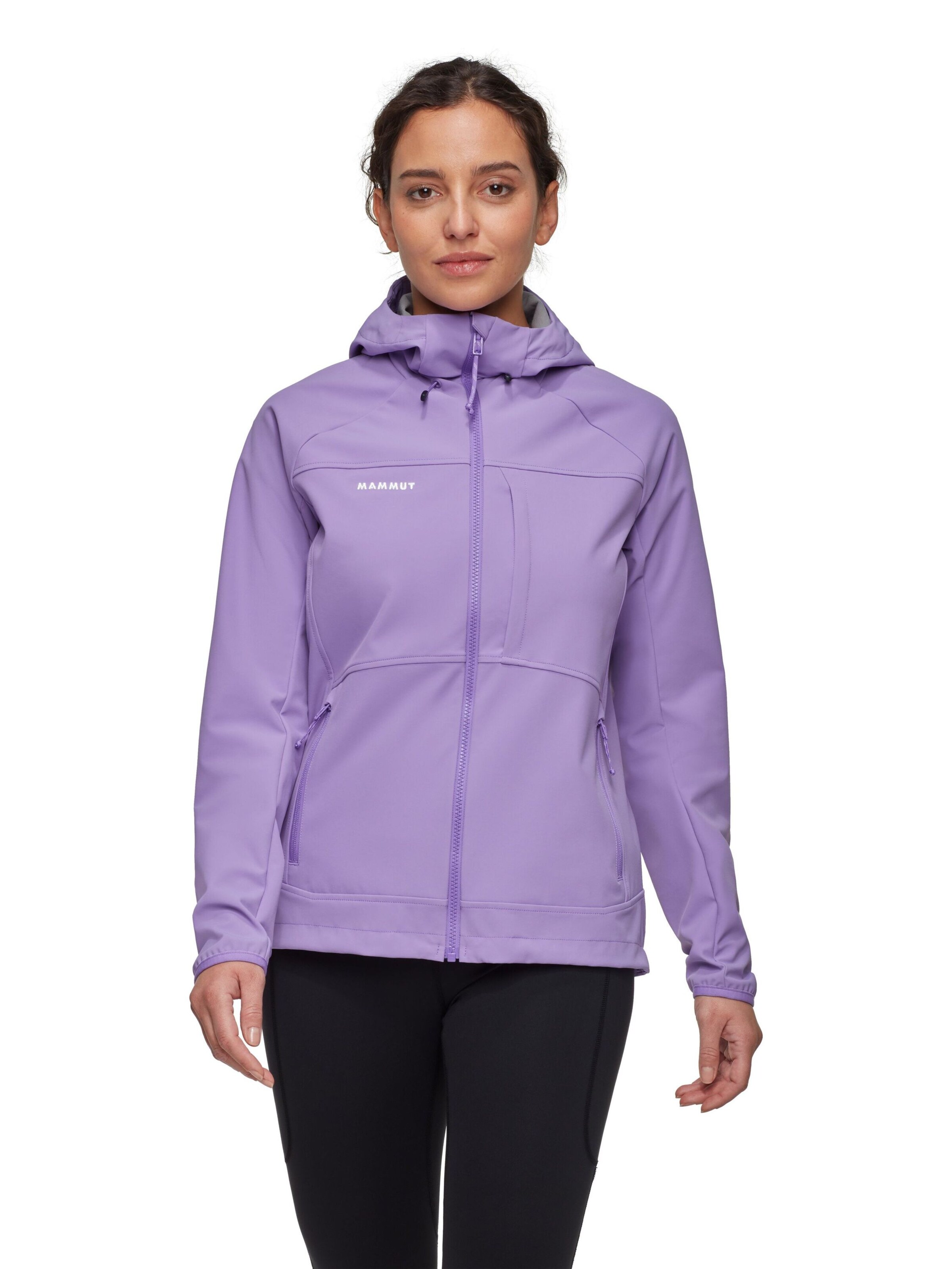 MAMMUT Outdoor Jacket in Purple: front
