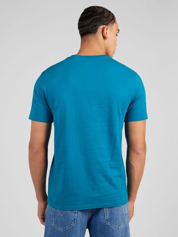 LEVI'S ® Regular Shirt 'Graphic Crewneck Tee' in Blau