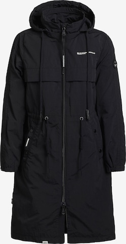 khujo Between-Seasons Parka 'VOYA 2' in Black: front