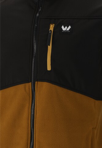 Whistler Athletic Fleece Jacket 'Evo' in Brown