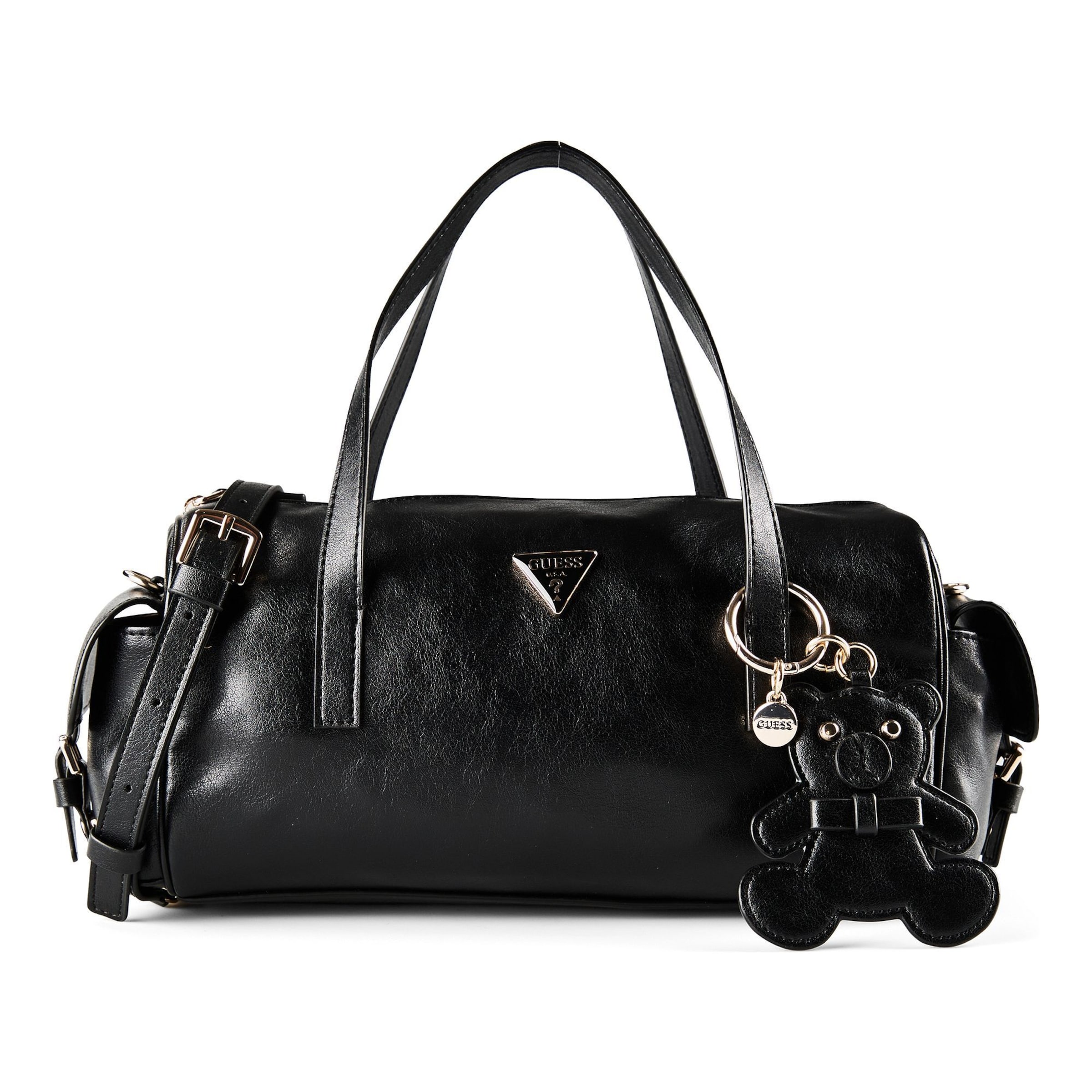Borsa a spalla 'Kassie' di GUESS in nero: frontale