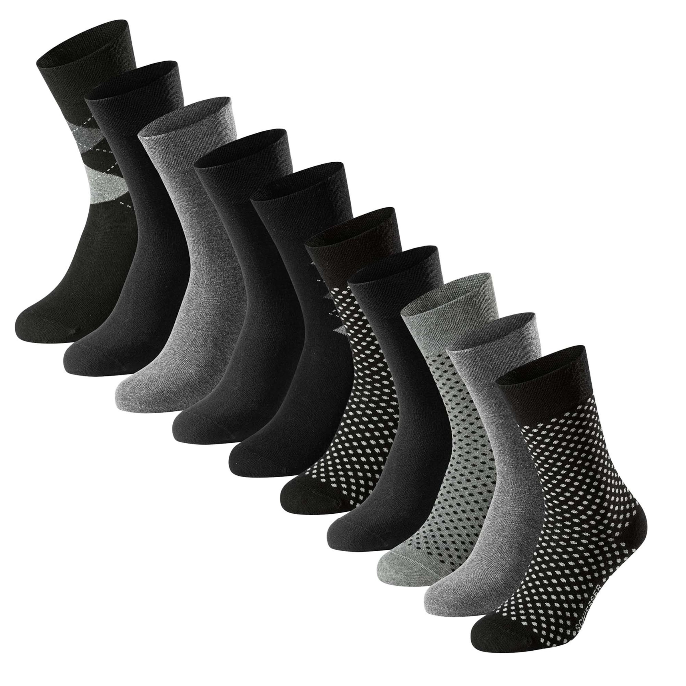 SCHIESSER Sokken in Gemengde kleuren: voorkant