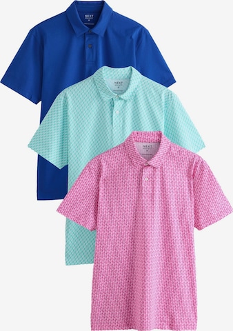 T-Shirt Next en bleu : devant