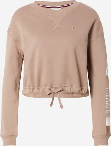 Tommy Hilfiger UnderwearSweater majica - smeđa boja: prednji dio