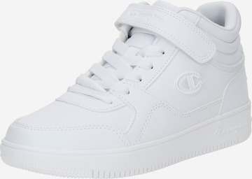 Champion Authentic Athletic Apparel Korkeavartiset tennarit 'REBOUND VINTAGE' värissä valkoinen: etupuoli