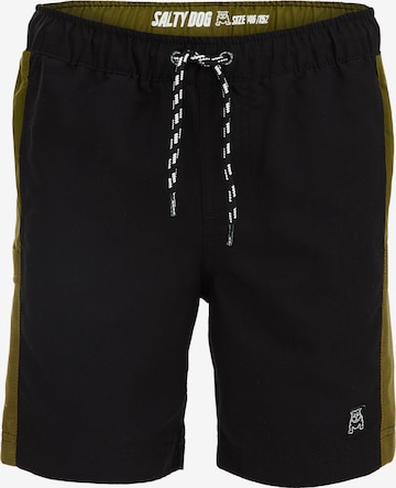 Pantaloncini da bagno di WE Fashion in nero: frontale