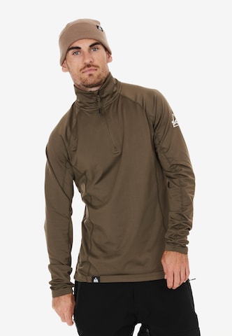 SOS Performance Shirt 'Jasna' in Brown: front