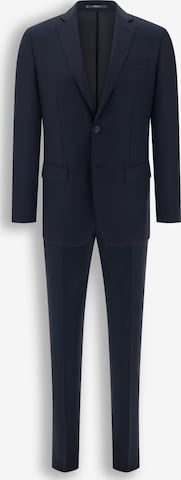 Boggi Milano Slim fit Suit in Blue: front