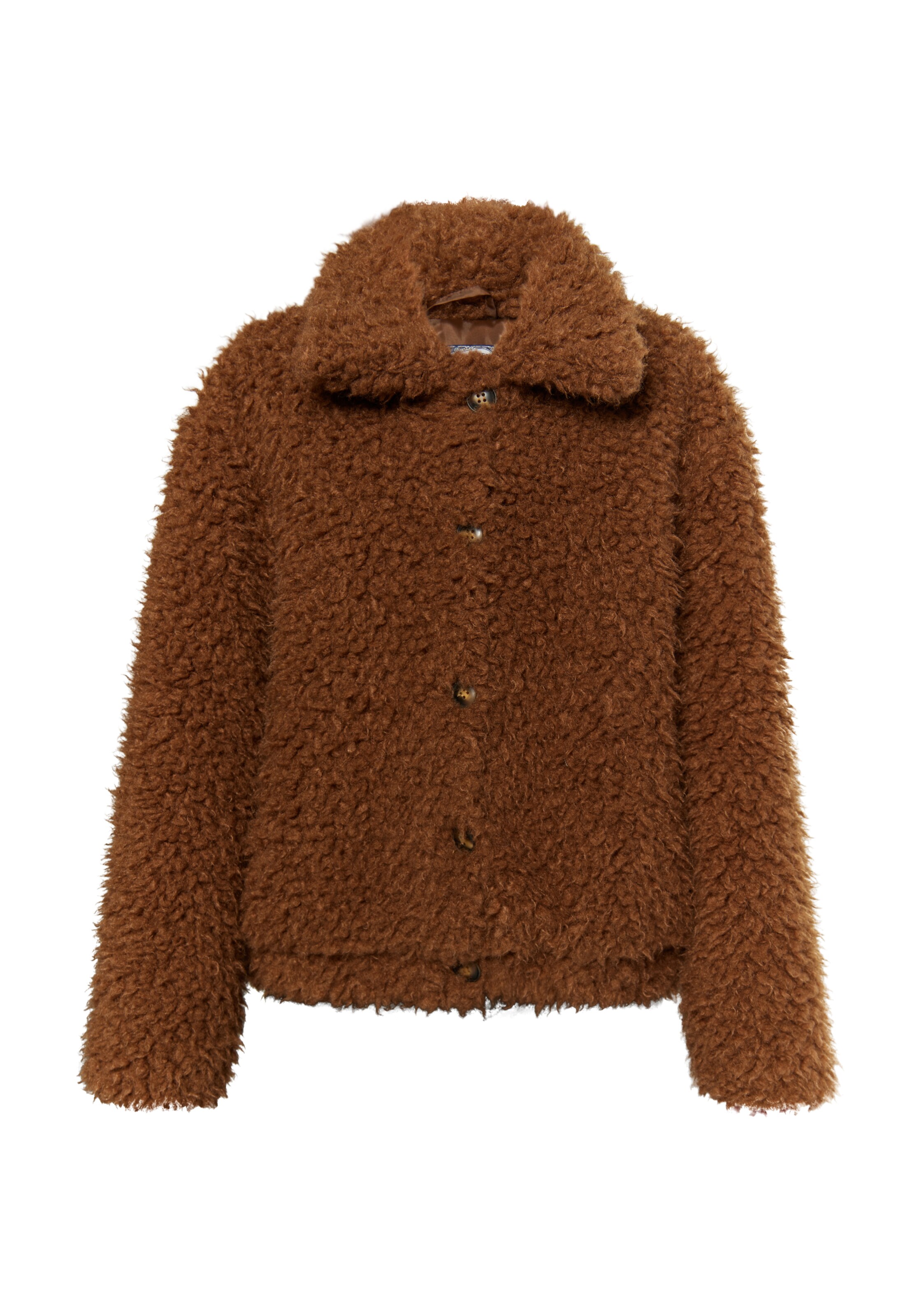 DreiMaster Vintage Φθινοπωρινό και ανοιξιάτικο μπουφάν σε καφέ: μπροστά