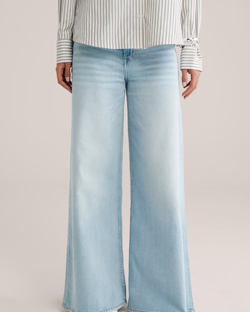 WE Fashion Loosefit Jeans in Blauw: voorkant