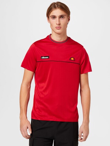 ELLESSE Funkční tričko 'Aaron' – červená: přední strana