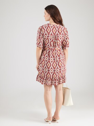 ONLY Carmakoma - Vestido 'CARANTONIA MIKASI' en rojo