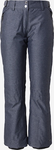 KILLTEC Outdoor Pants 'Siranya' in Blue: front